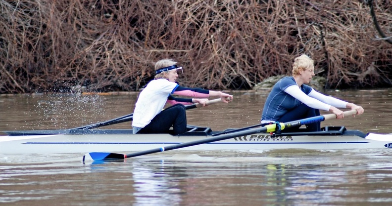 Patty and Kate riacing the pair